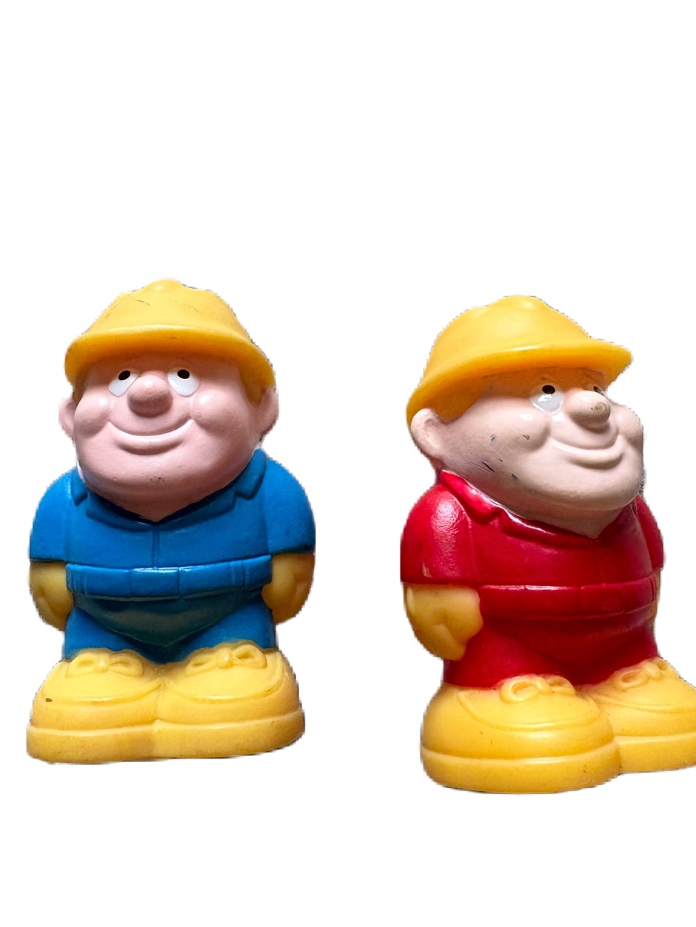 Tonka Construction Worker Figurines Chunky Toys Bundle Red Blue